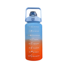 LARGE ORANBLU WATER BOTTLE WITH STRAW