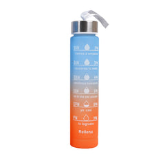 SMALL ORANBLU WATER BOTTLE WITH STRAW
