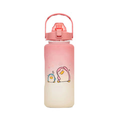 LARGE PENGUIN POP WATER BOTTLE WITH STRAW