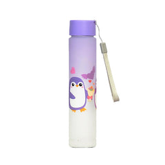 SMALL NIGHT OWLS WATER BOTTLE WITH STRAW