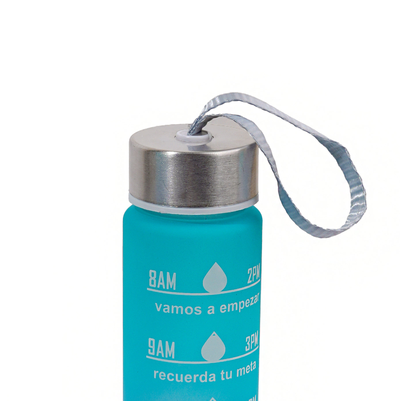 3 PCS TRANSPARENT WATER BOTTLE WITH STRAW