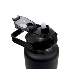3 PCS TRANSPARENT WATER BOTTLE WITH STRAW