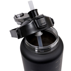 3 PCS TRANSPARENT WATER BOTTLE WITH STRAW