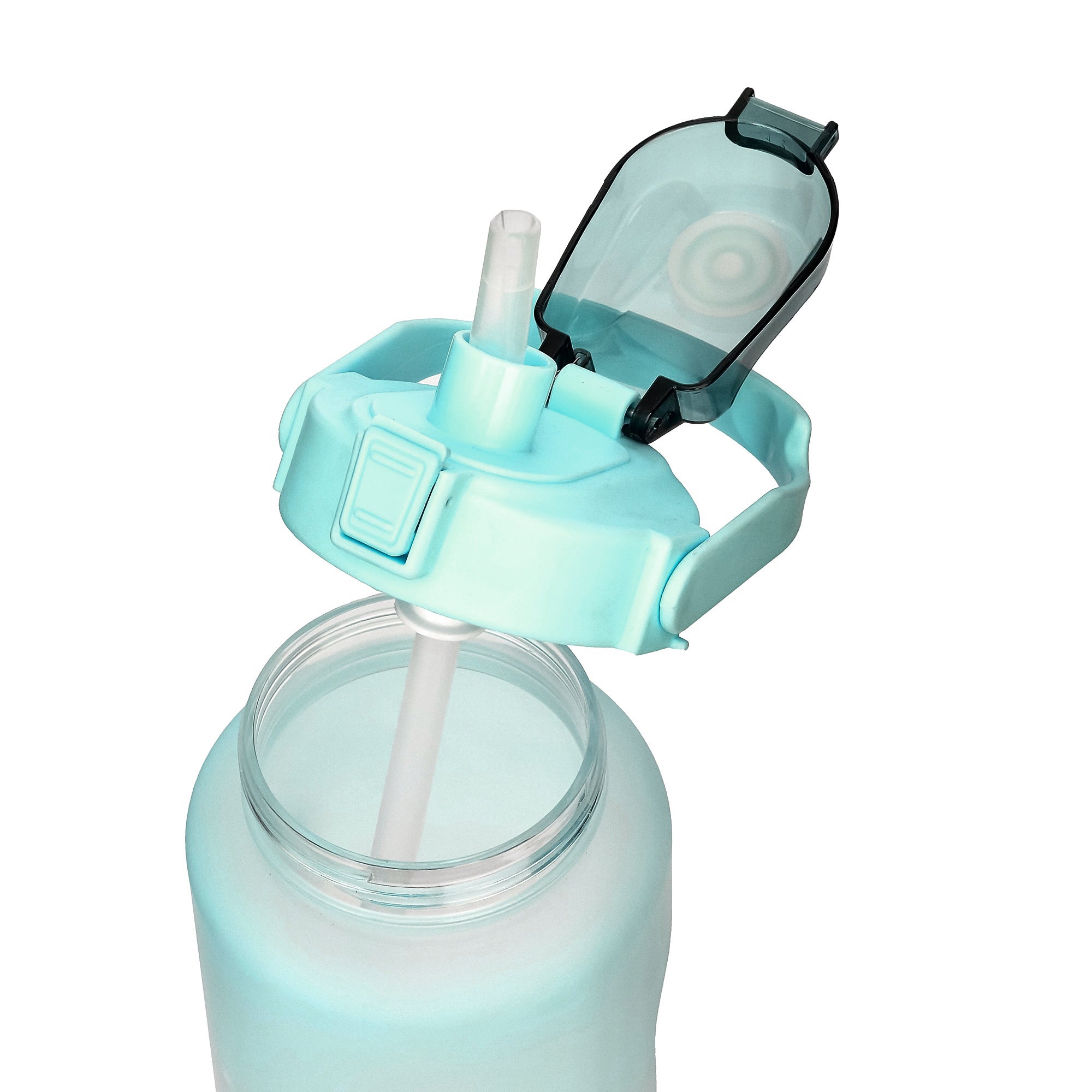 3 PCS WATER BOTTLES WITH STRAW