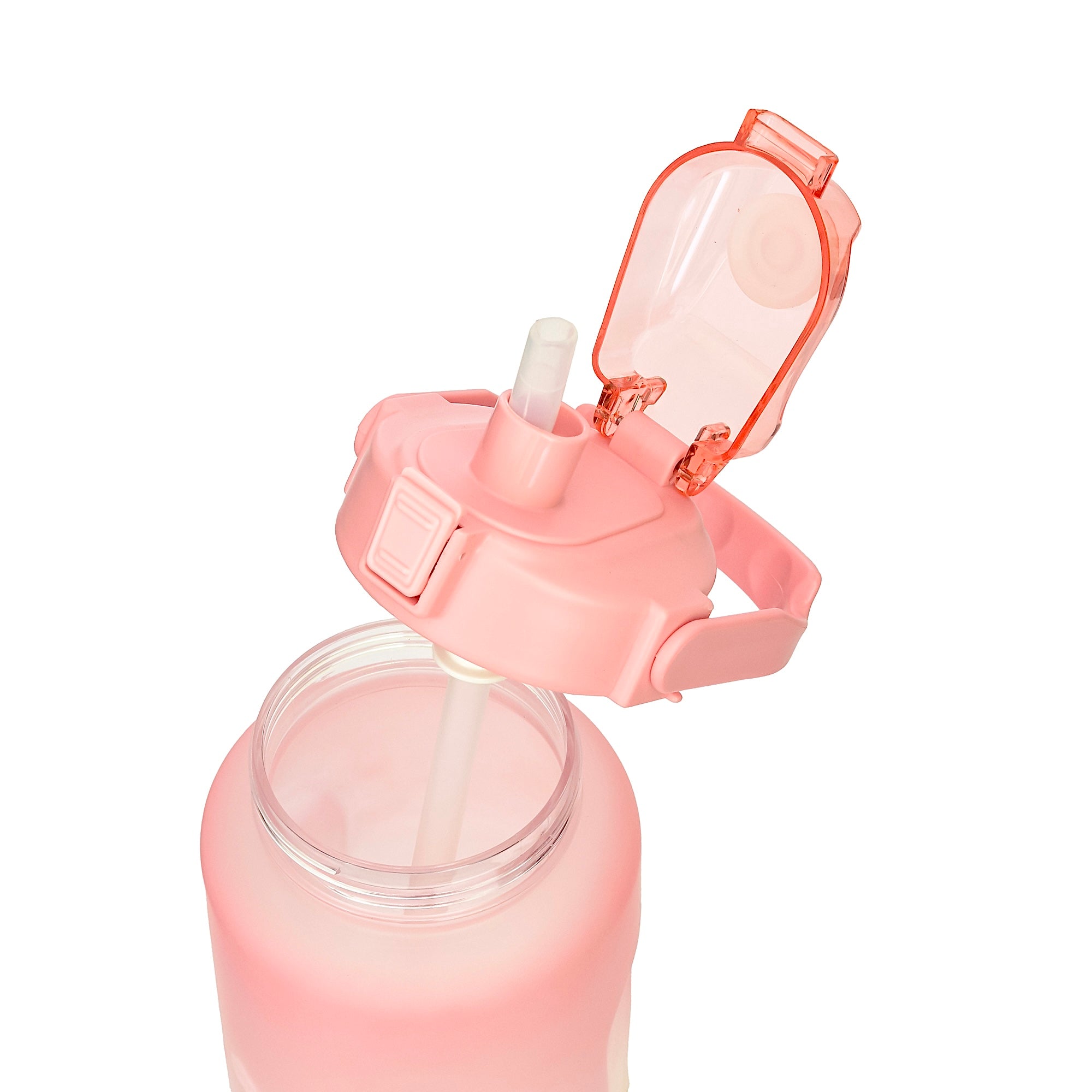3 PCS WATER BOTTLES WITH STRAW