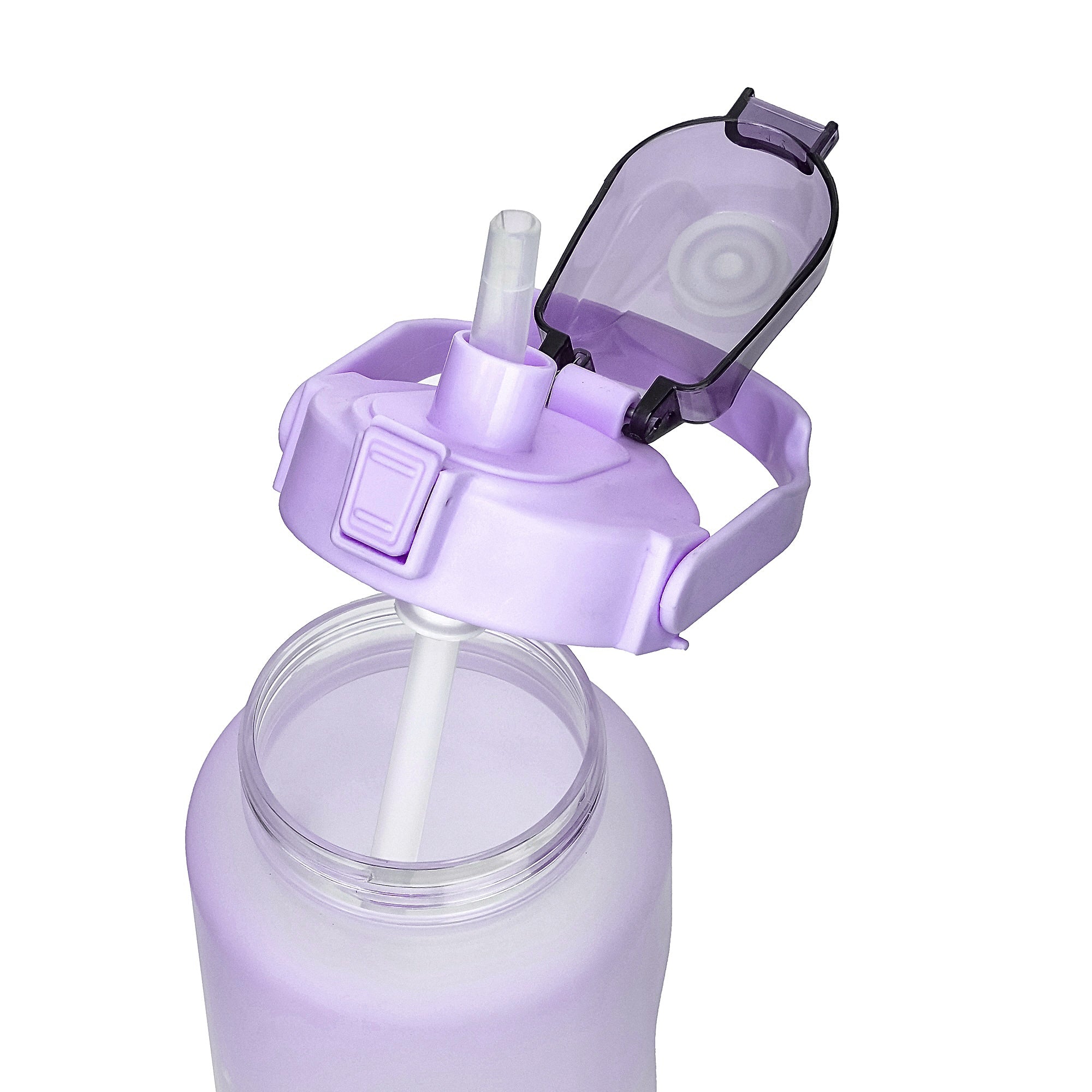 3 PCS WATER BOTTLE WITH STRAW