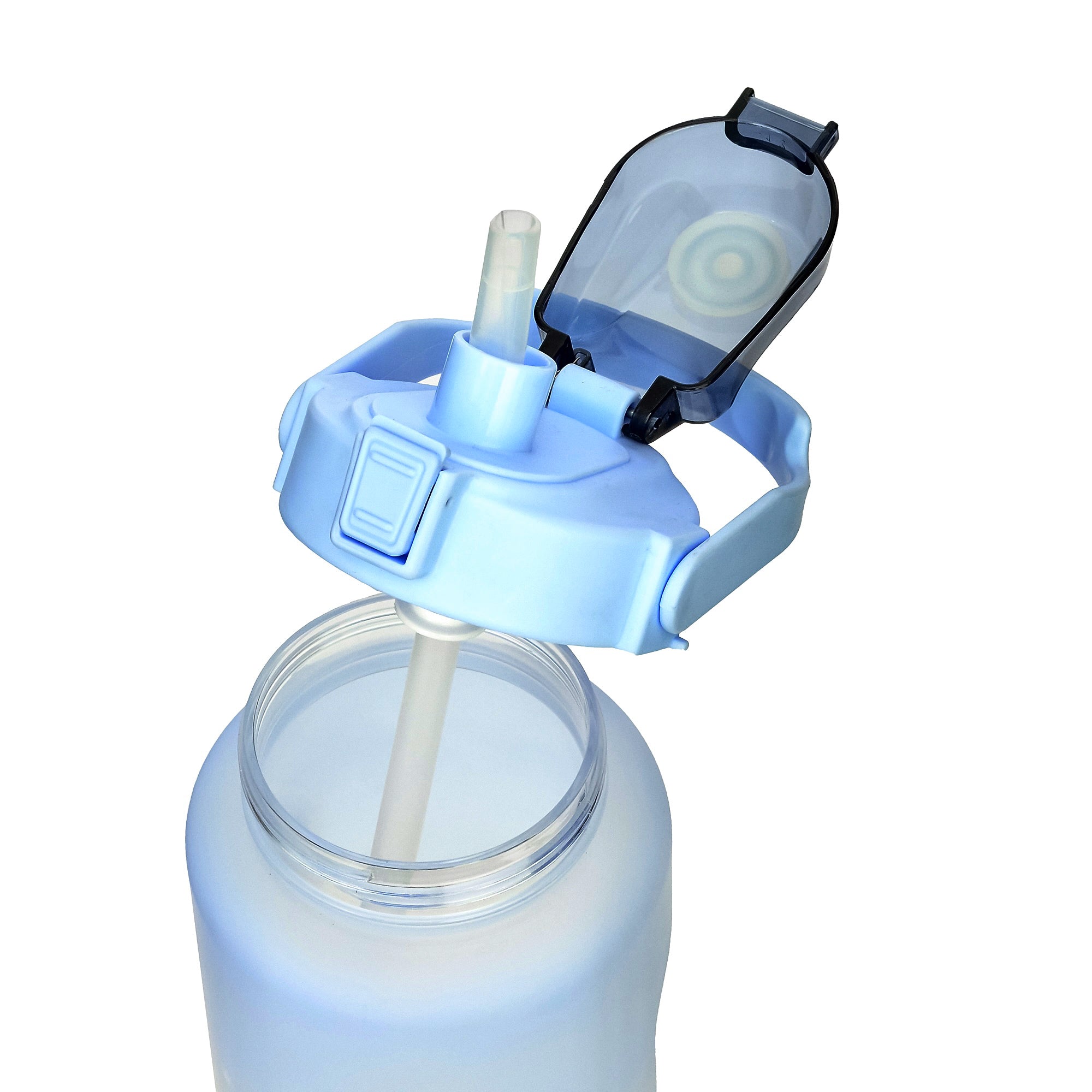 3PCS WATER BOTTLE WITH STRAW